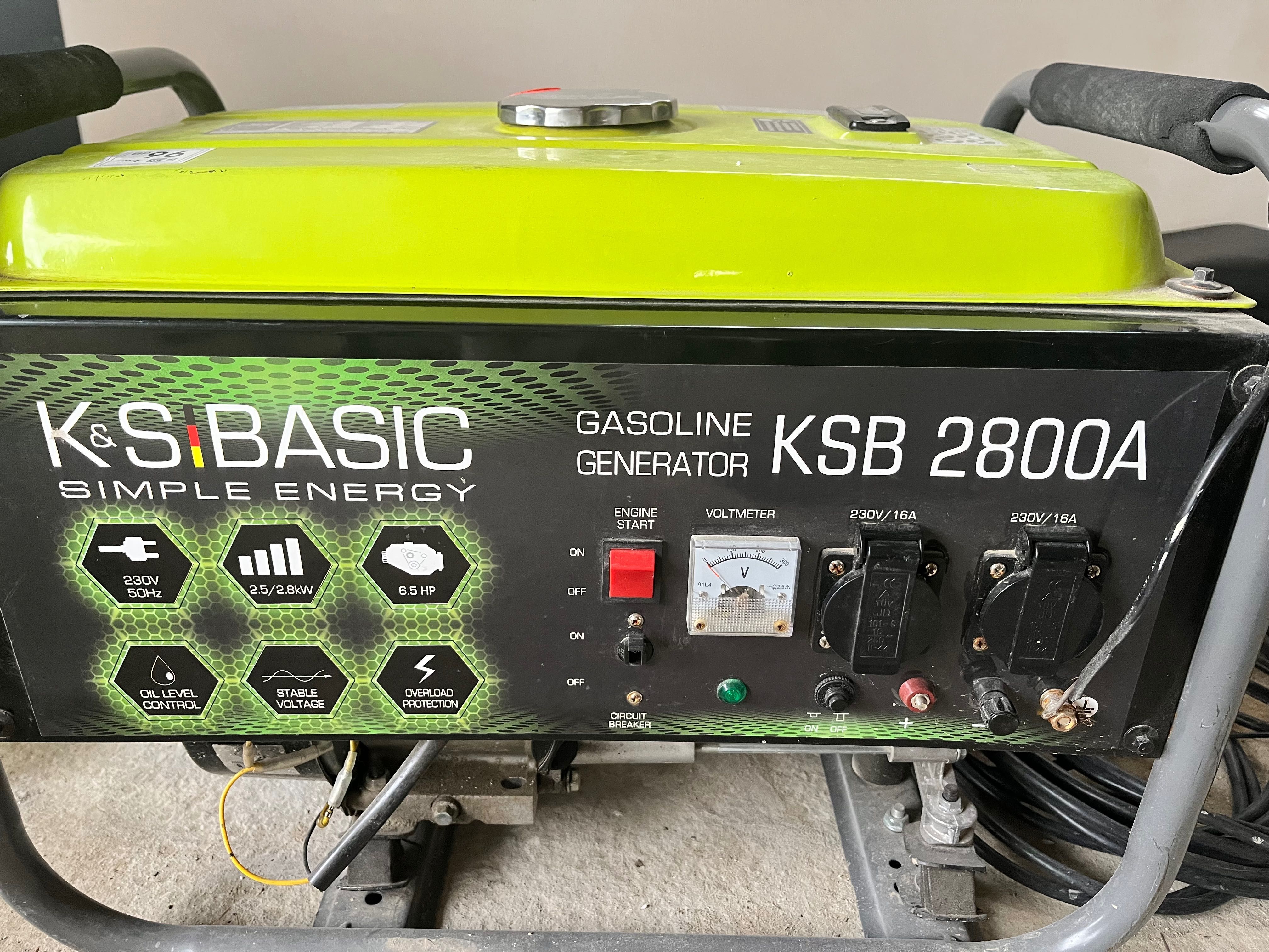 Sprzedam agregat prądotwórczy K&S Basic