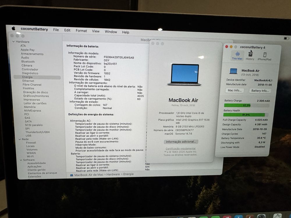 MacBook Air de 13 polegadas A1932