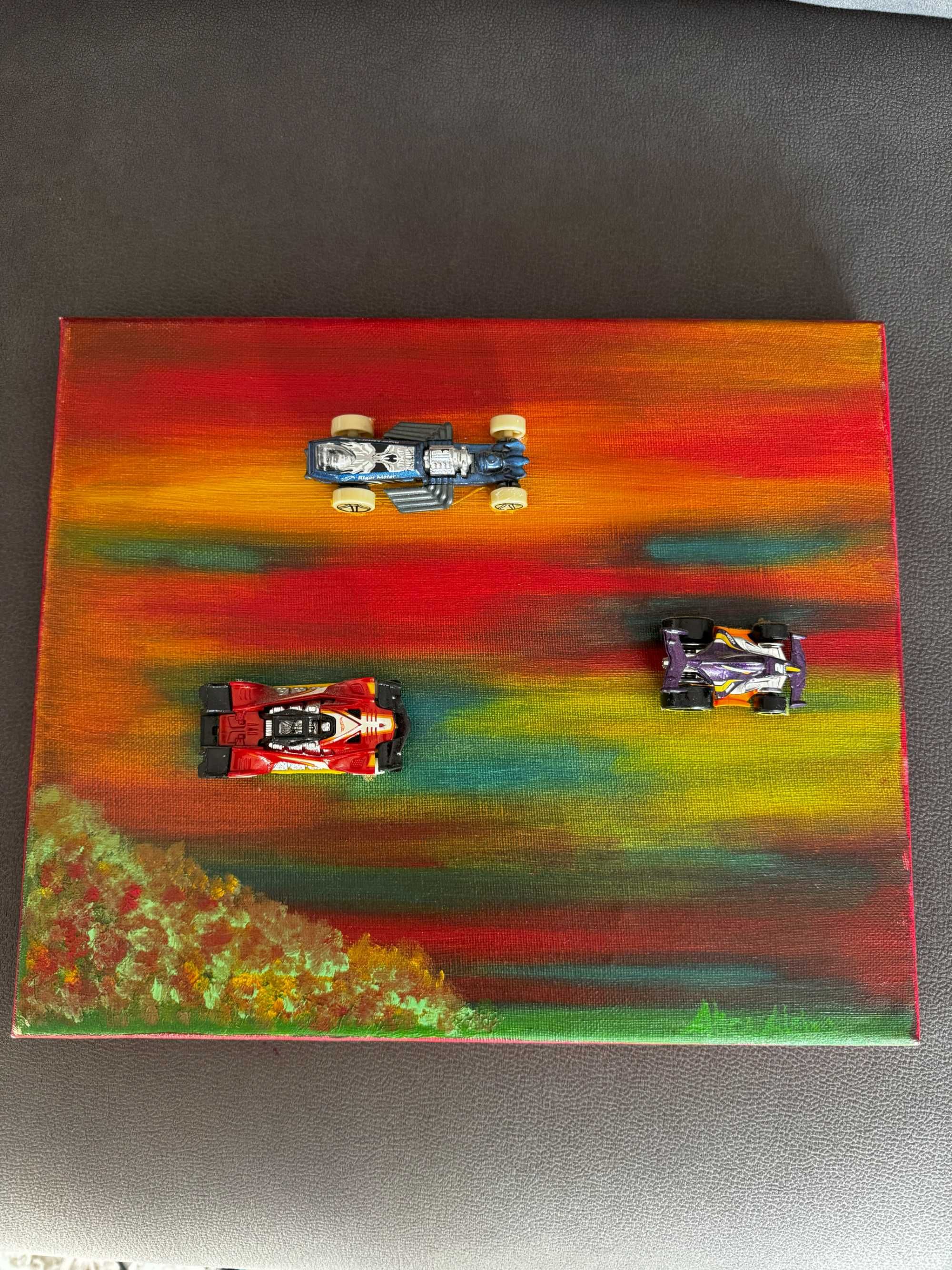 Quadro de Carros Decorativo para Quarto de Crianças