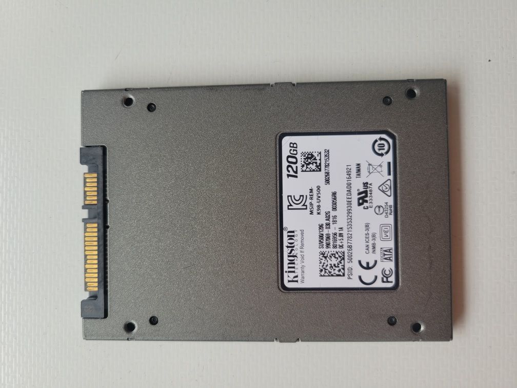 Жесткий диск SSD Kingston original. 120Gb