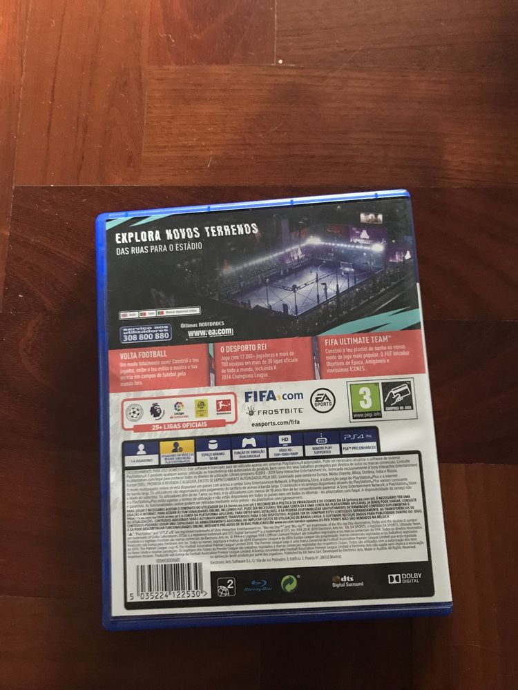 FIFA 20 jogo PS4