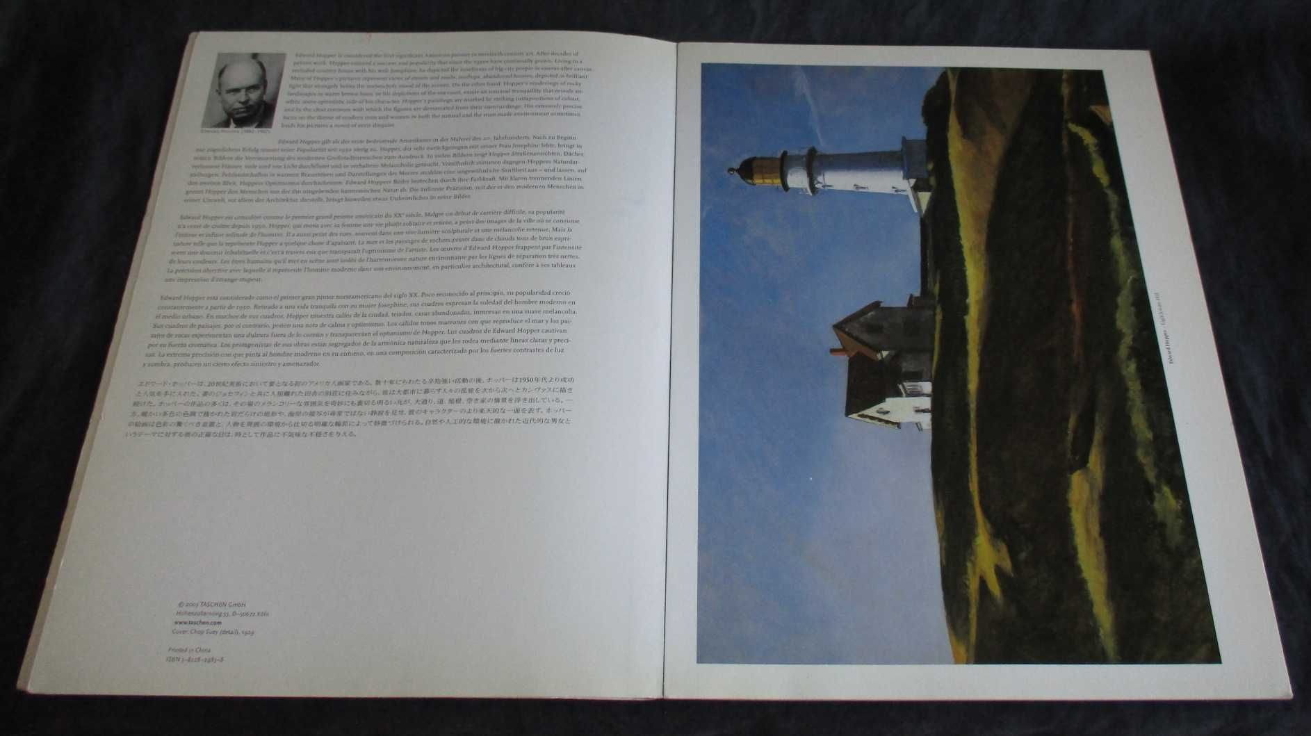 Livro Edward Hopper Taschen Portfolio