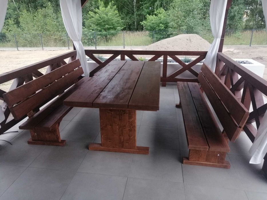 Zestaw mebli ogrodowych Marcin 2+1