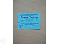 Bilhete concerto Super Tramp Manchester