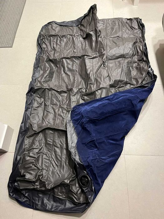 Colchão Insuflável Casal (c/ Bomba) + Colchão Solteiro