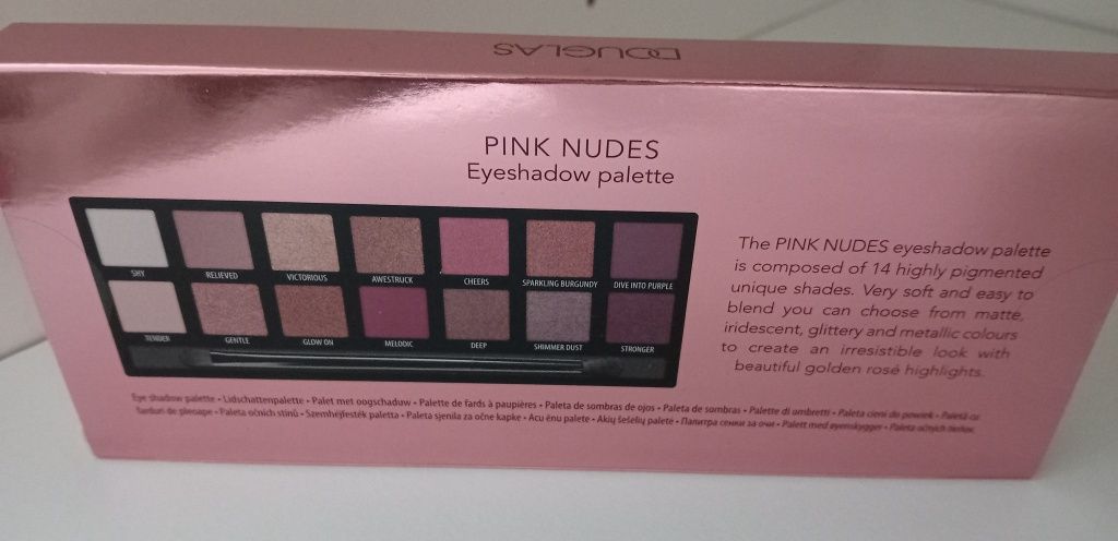 !! Paleta cieni PinkNudes, nowa