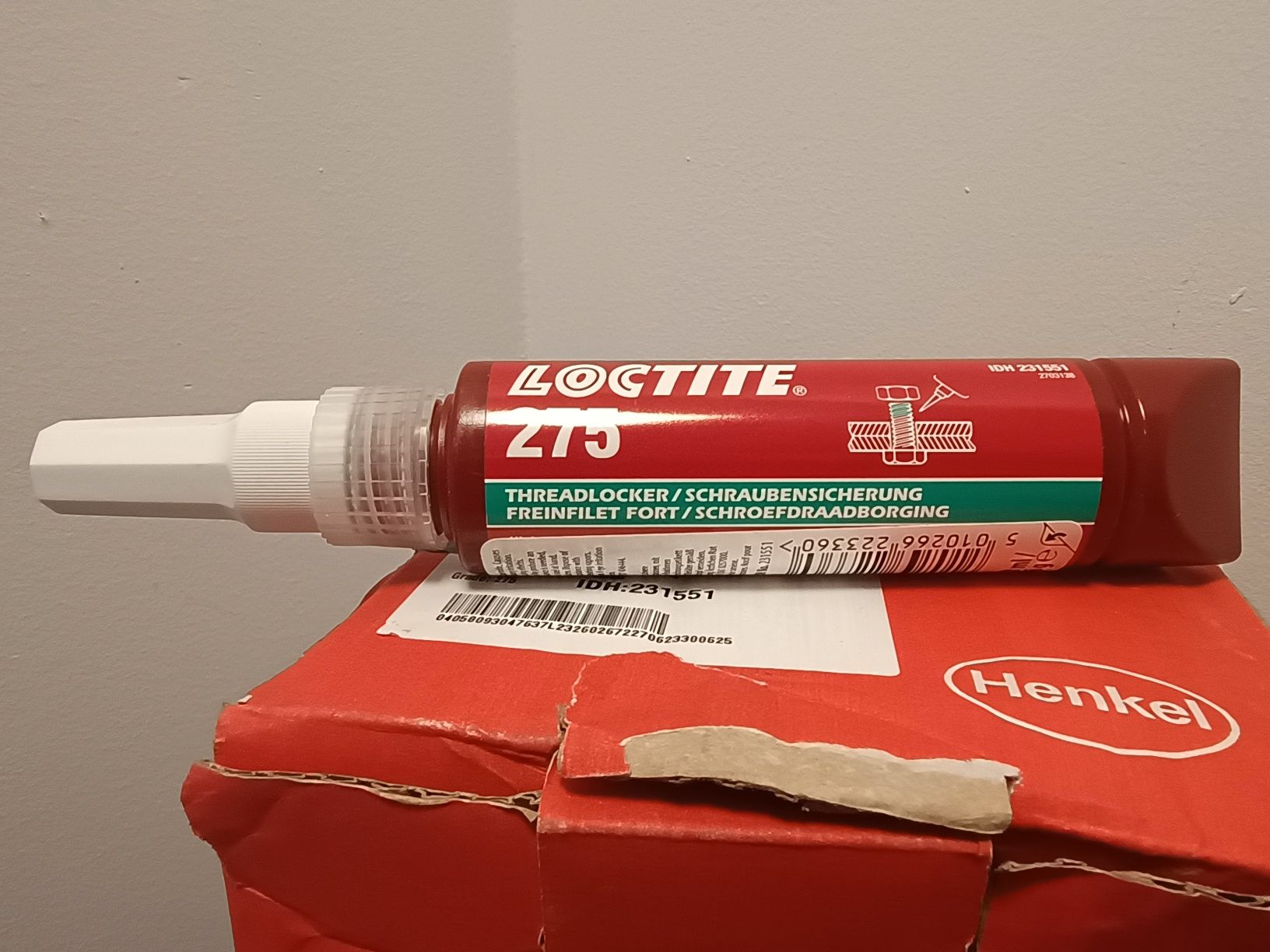 Klej do gwintu LOCTITE 275 , 50 ml.