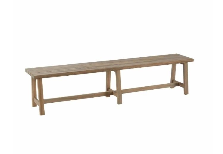 Stół drewniany z ławkami 220x100