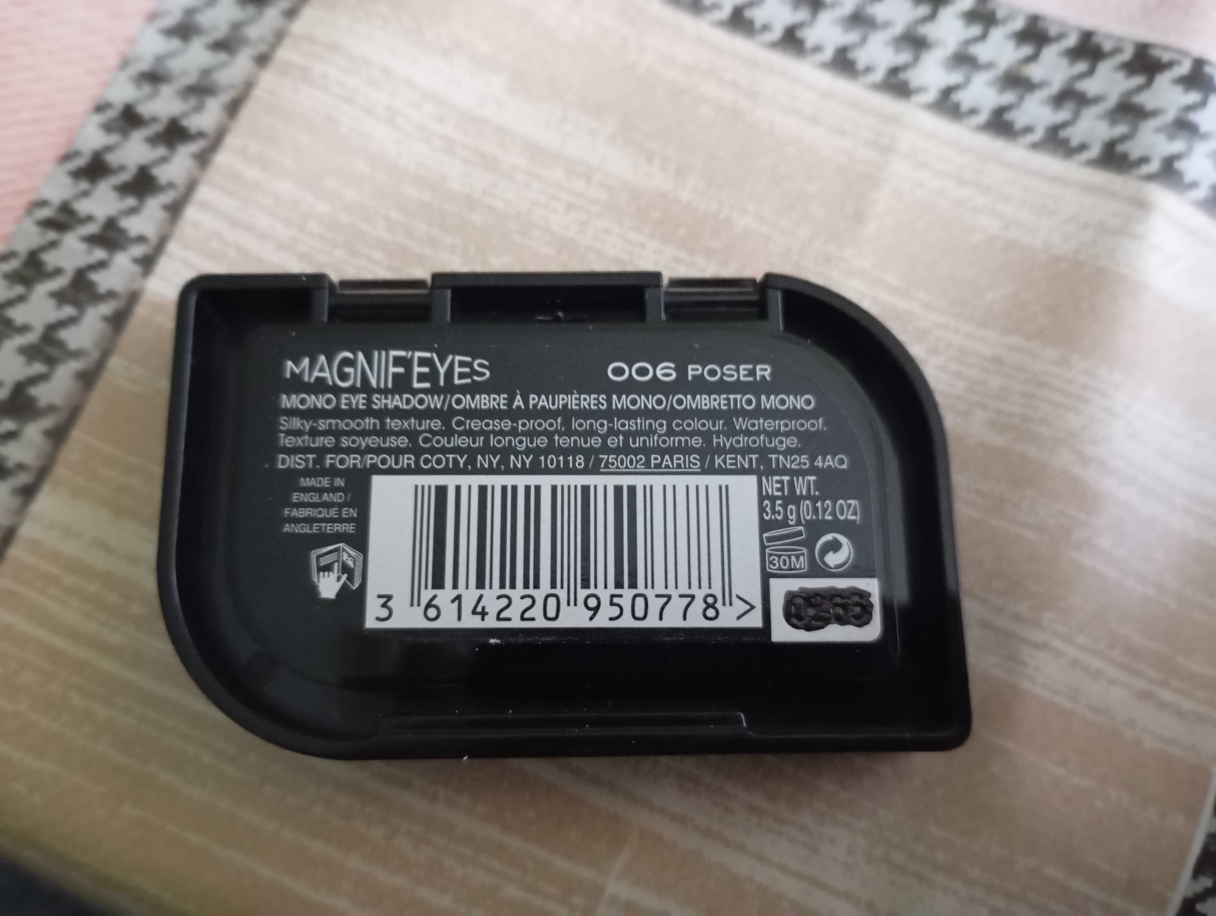 Rimmel Cień Pojedynczy Magnifeyes 006 Poser