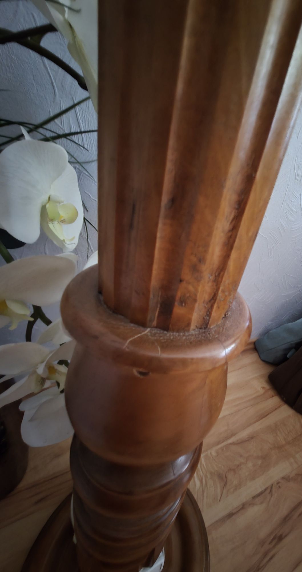 Lampa  stojąca vintage PRL
