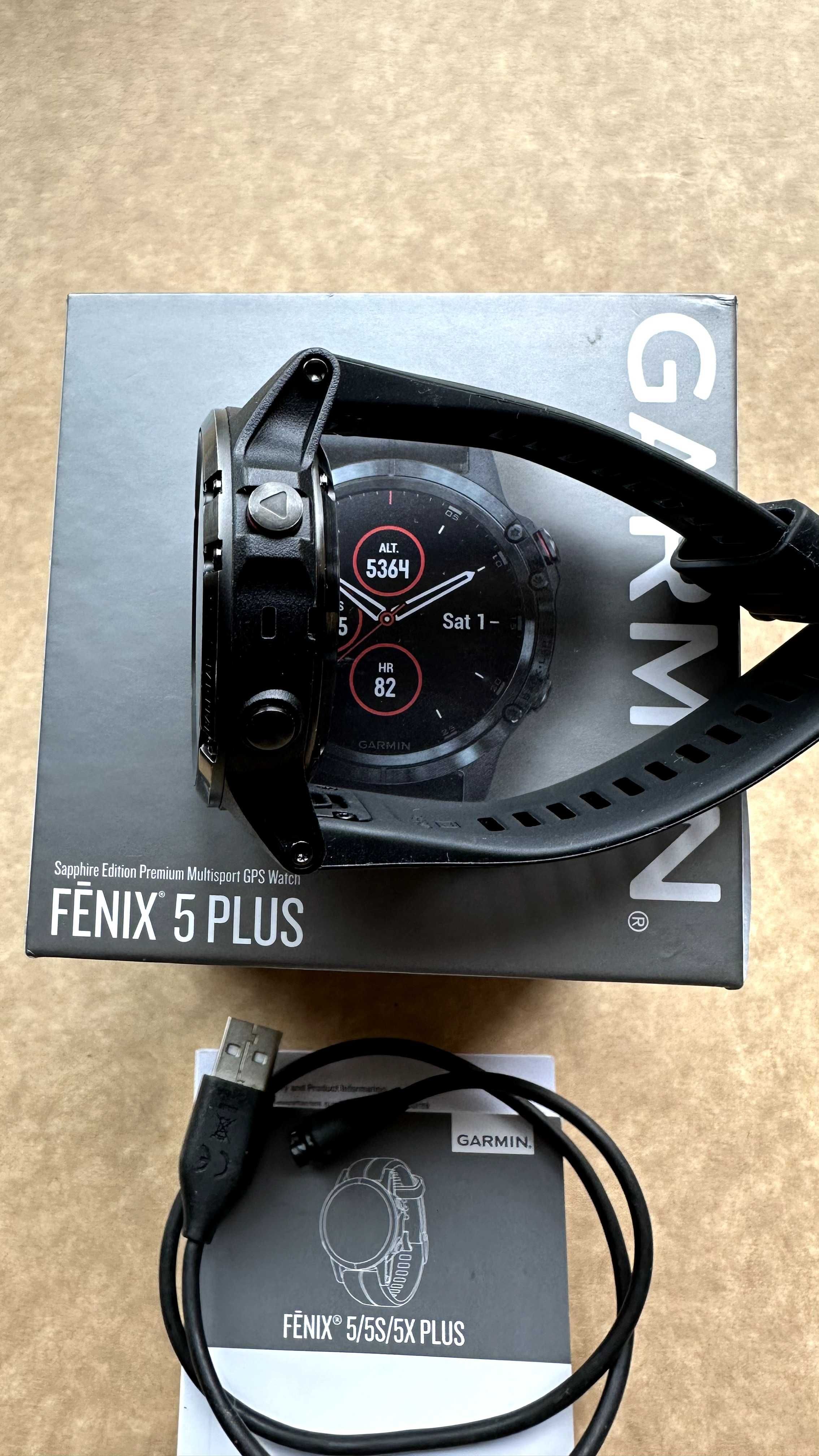 Garmin Fenix 5 Plus Safira