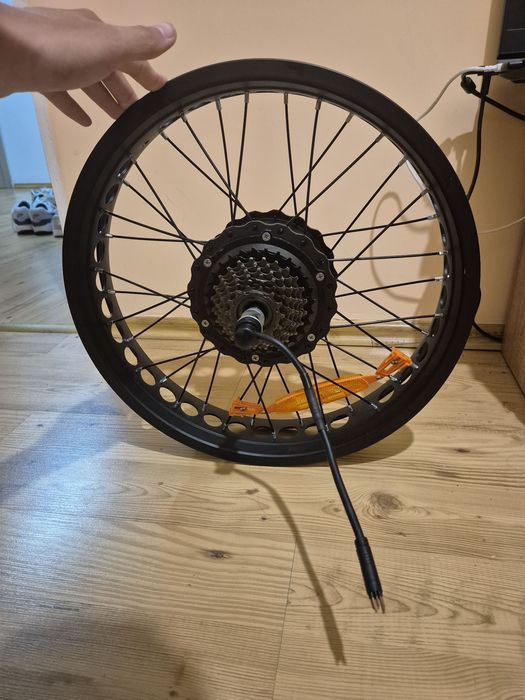 Zestaw silnik 500w + kółko 20" do fat bike-u