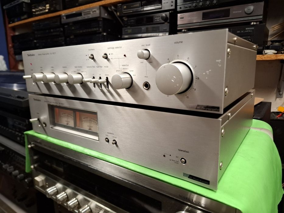 Końcówka+preamp Technics Se-9021 Su-9011