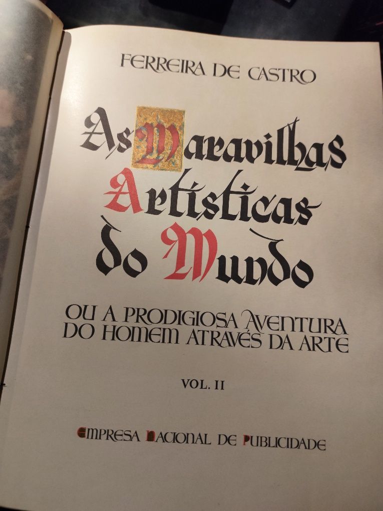 Livros antigos Ferreira de Castro