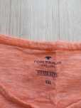 pomaranczowa koszulka tom tailor vintage meska wygodna  swag xxl