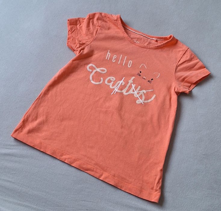 Lupilu bluzka z krotkim rekawem r. 110/116 t-shirt