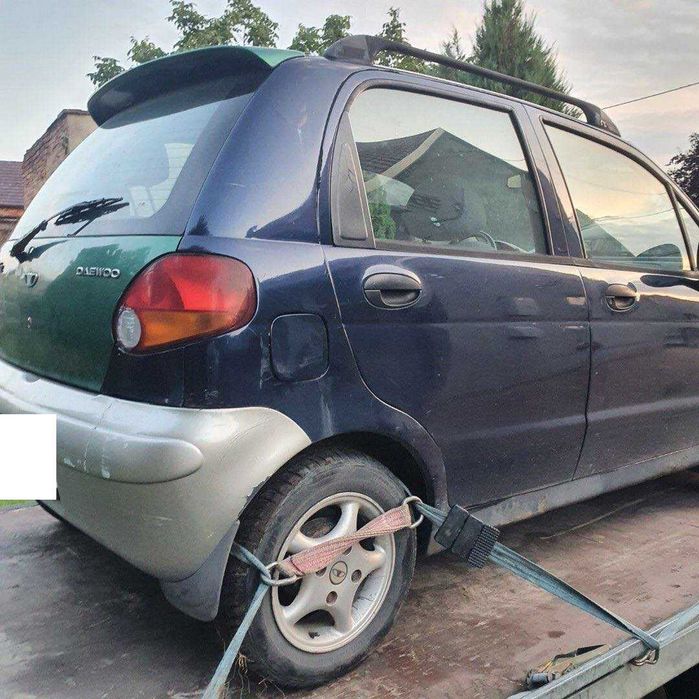 Daewoo Matiz 800 kolor granatowy alumy przeznaczony na części