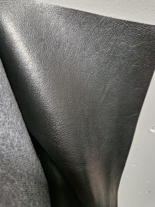 Eco skóra czarna, włoska.