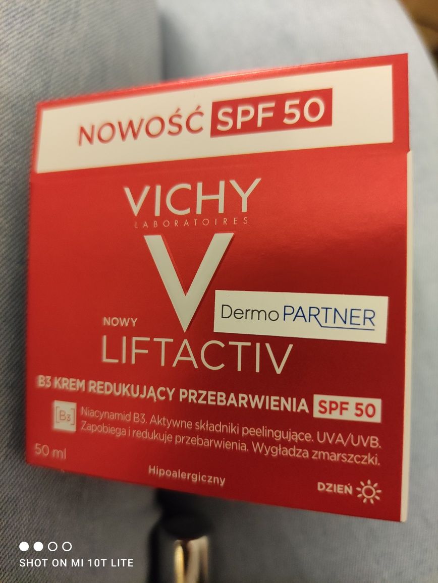Vichy liftactiv spf 50 na przebarwienia 50 ml