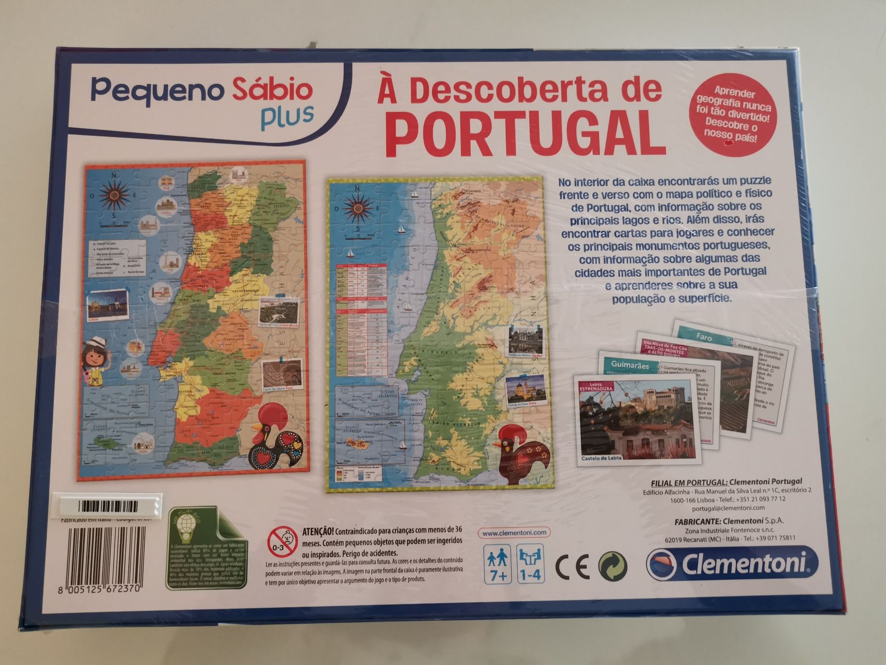 Jogo À Descoberta de Portugal NOVO