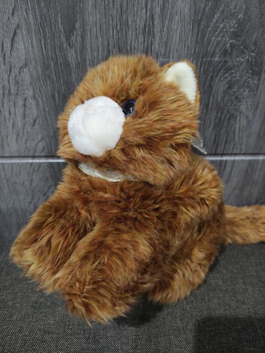 Классный винтажный рыжий кот котик, котенок, кошеня, киця 29 см Aurora