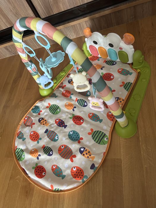 Розвиваючий килимок коврик з піаніно