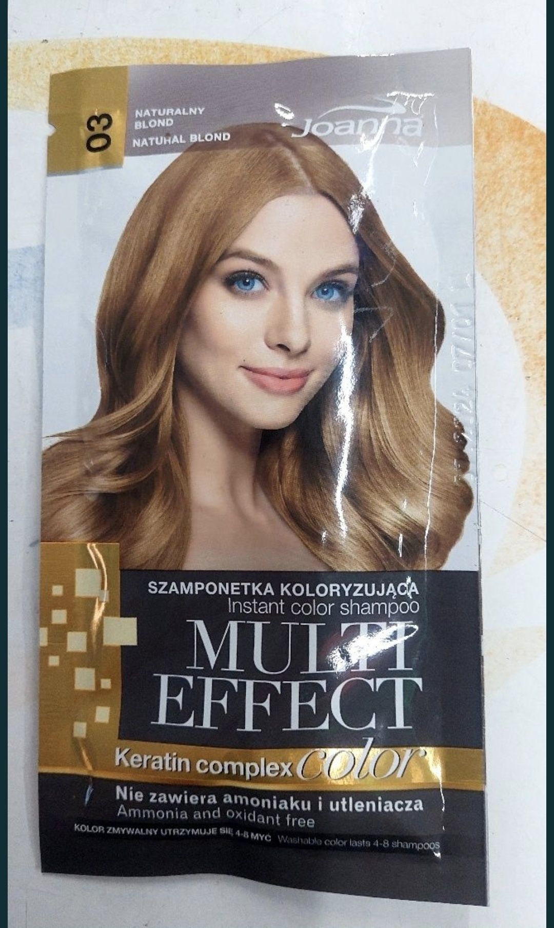 Promocja wyprzedaż joanna szamponetka naturalny blond 03 u tigera skle