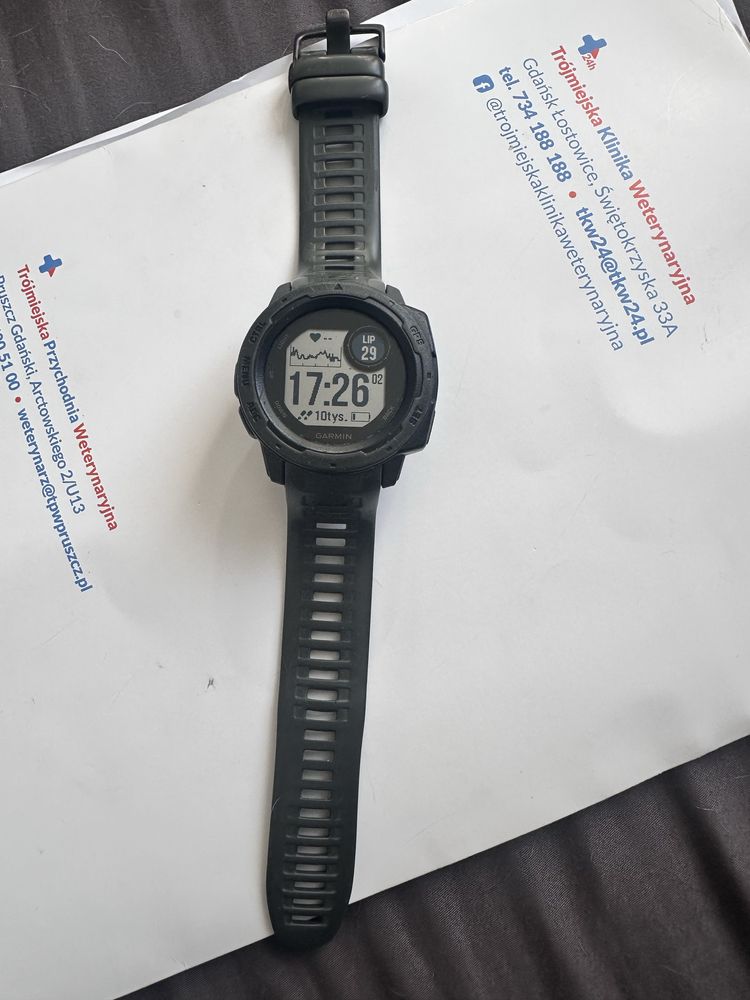 Smart watch Garmin instinct 1 grafitowy