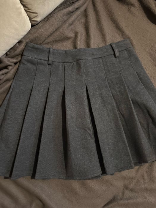 Юпка з шортиками сіра
