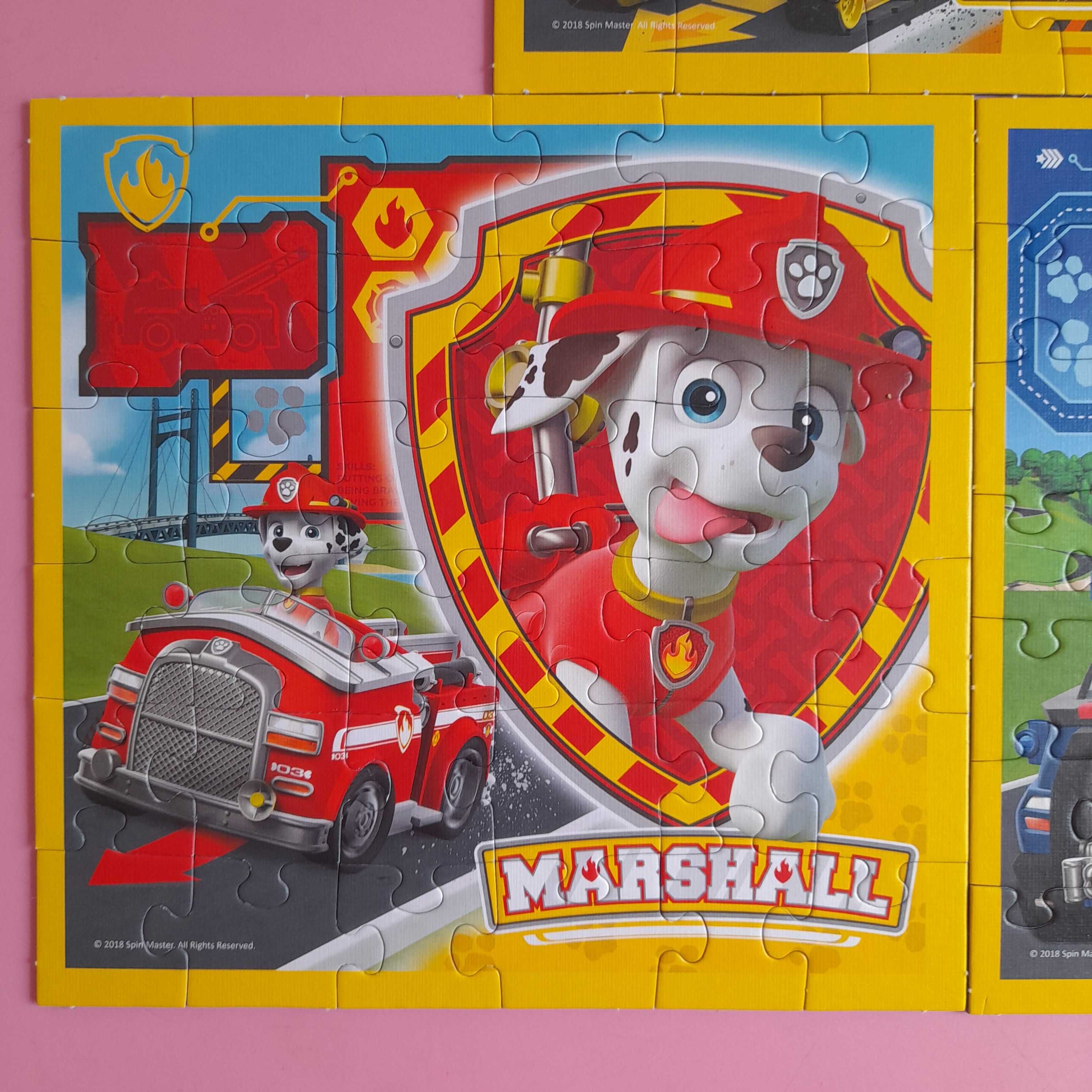 Puzzle 3w1 Psi Patrol Trefl 3+ Paw Patrol Chase Rubble Marshall