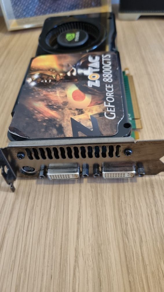 Retro karta GeForce 8800GTS 512MB DDR3 256-bit
