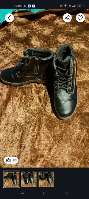 Buty męskie nowe skórzane zestaw