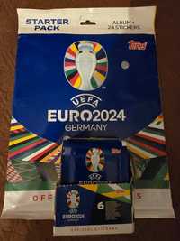 Starter Album na naklejki EURO 2024 - Box razem 324 Naklejki