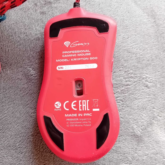 Myszka Genesis Krypton 500 DO NAPRAWY
