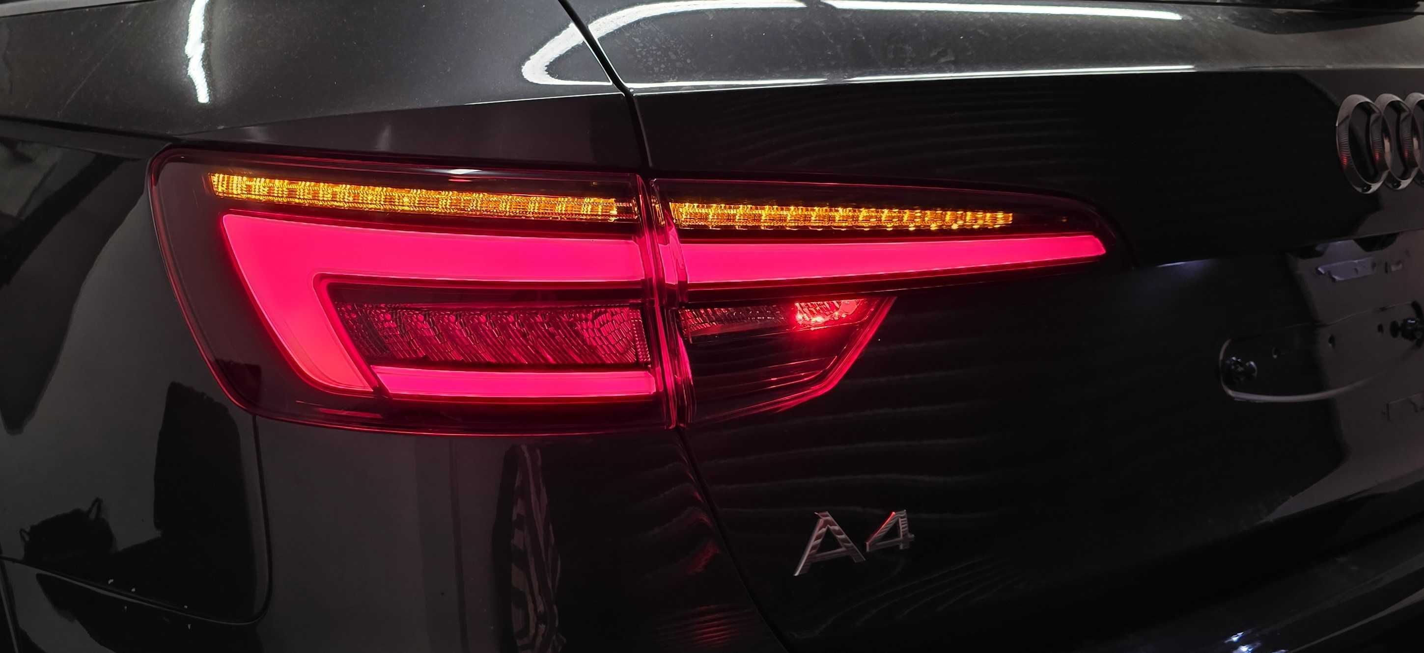 Przeróbka konwersja przerobienie lamp USA na EU audi A4 B9 AVANT
