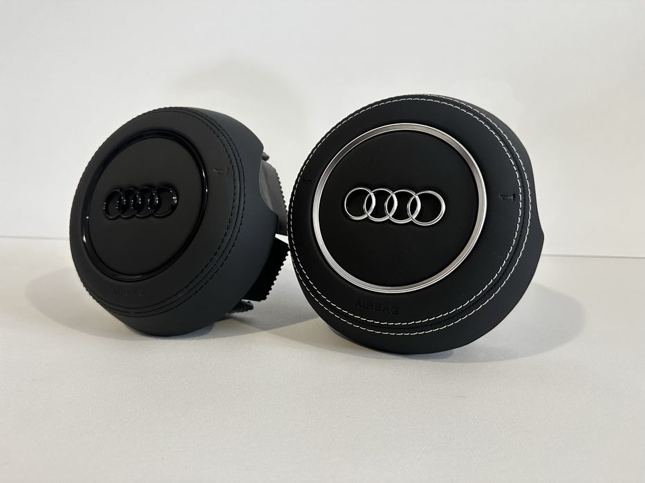 Кришка airbag руля audi a3 a4 a5 q3 q5 a6 a7 a подушки керма ауди кожа