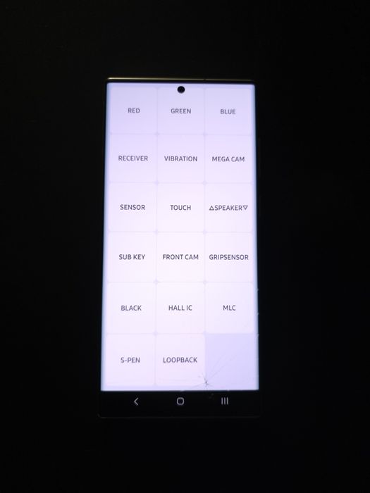 Galaxy S22 Ultra 12/128 pęknięte szkło