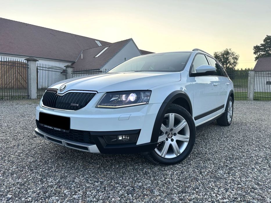 Skoda Octavia Scout 4x4, 184 KM,DSG,Xenon,Parktronic,Led