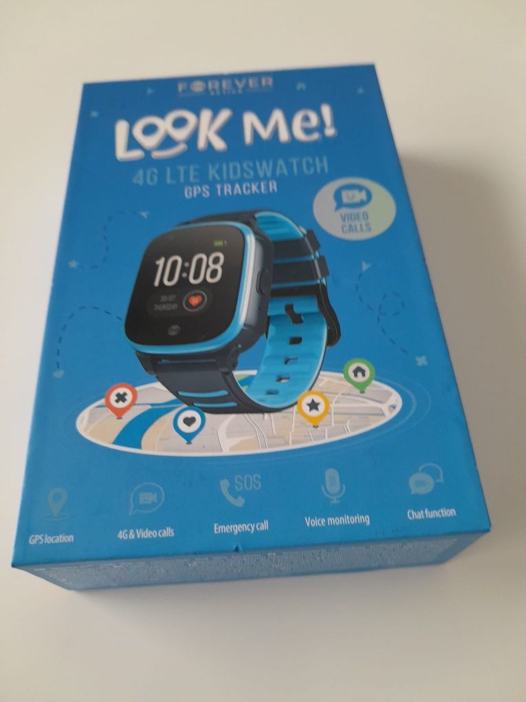 Smartwatch Forever LookMe KW-500 niebieski