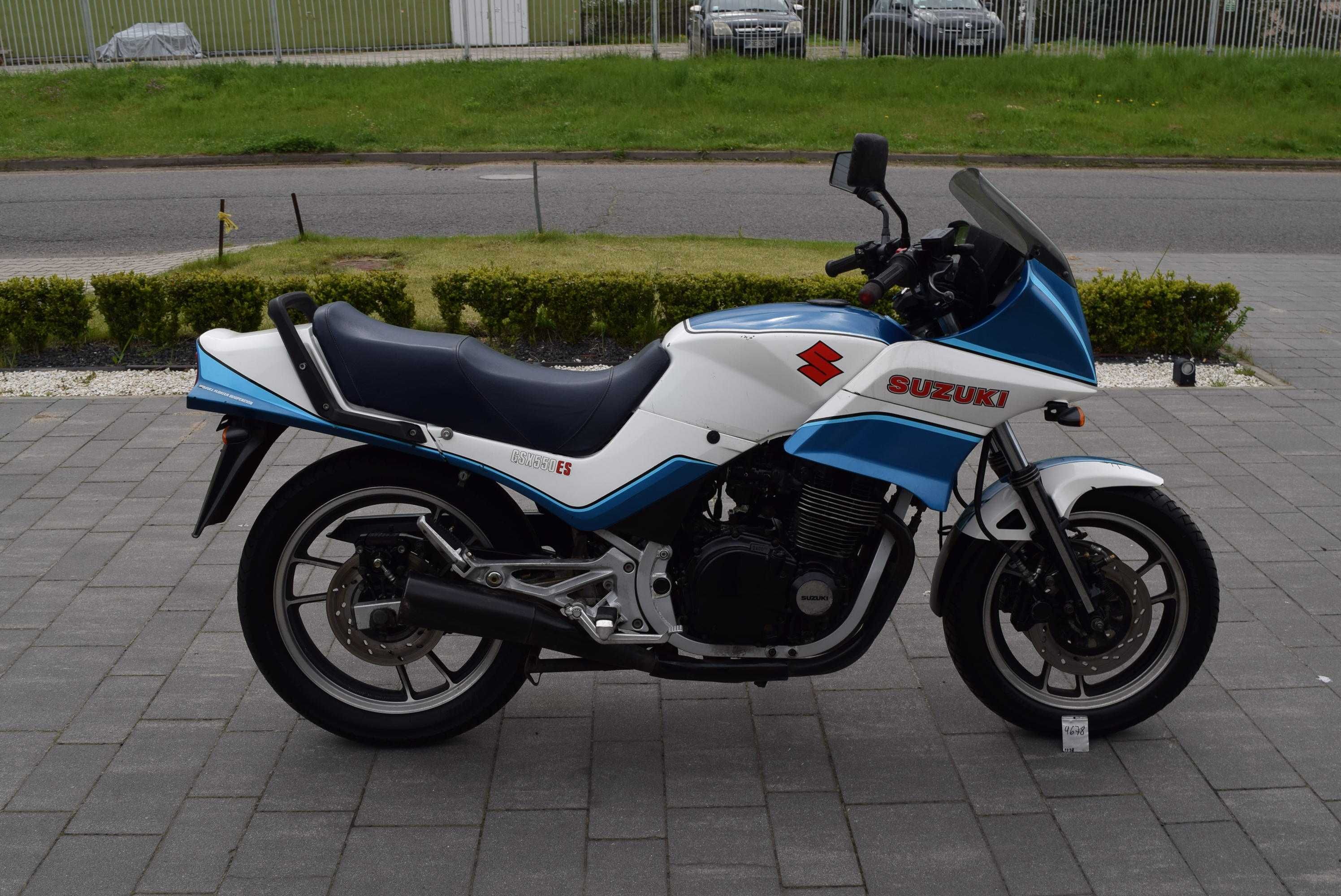 Suzuki GSX 550 ES ładny stan, oryginał, 1 właściciel, z DE, na A2***