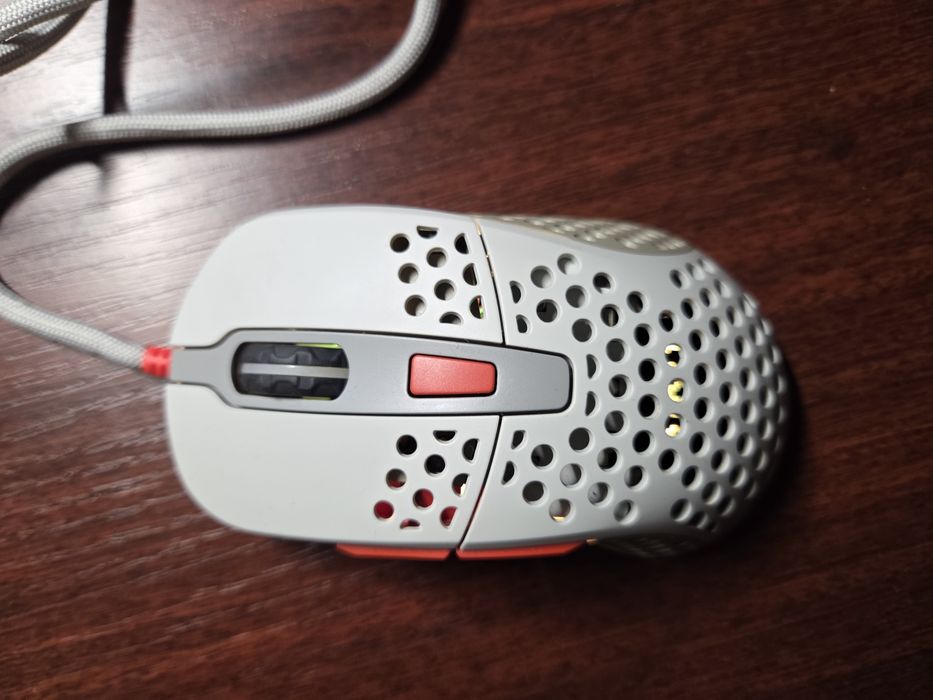 Мишка ігрова професійна Xtrfy M4 RGB Retro Grey, комплект, в ідеалі