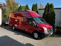 Ford Transit  2.4 TDCI 100 KM Kampervan Solar, Prysznic Webasto