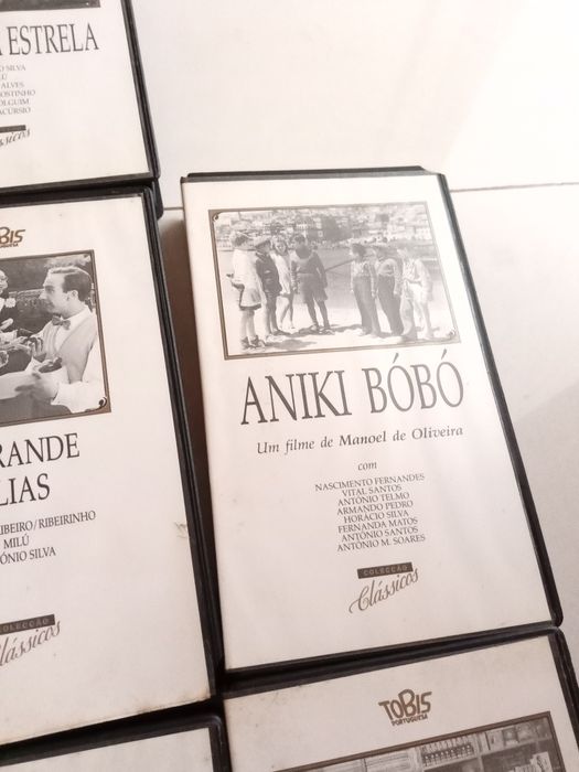 Cassetes filmes clássicos portugueses