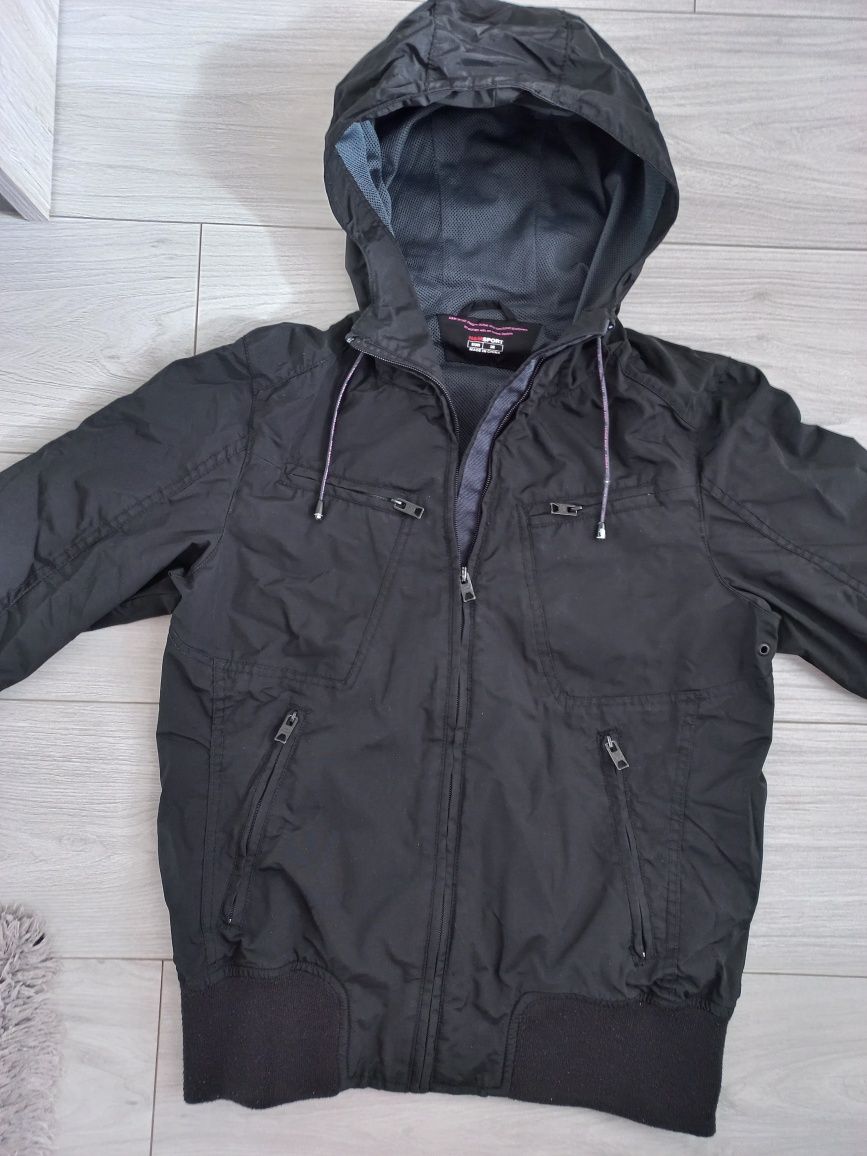 H&M SPORT kurtka damska , rozmiar 38, czarna