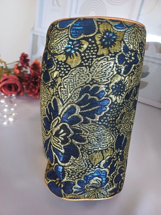 Torebka Wieczorowa - Złoto niebieska