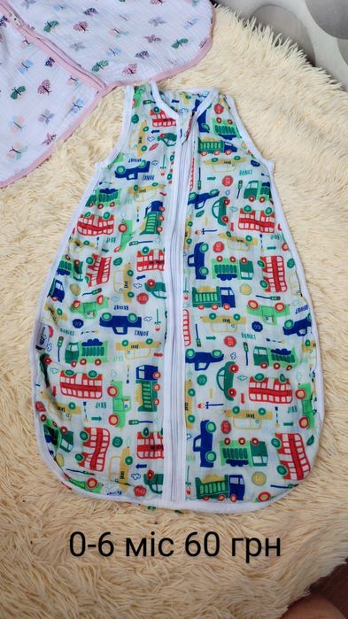 Пелюшка муслінова європелюшка спальний мішок для новонароджених