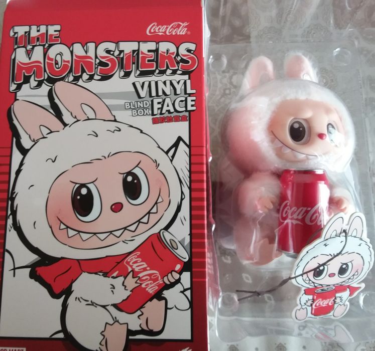 Кока Кола Лабубу оригинал эксклюзив Поп Март Labubu Cola Pop Mart