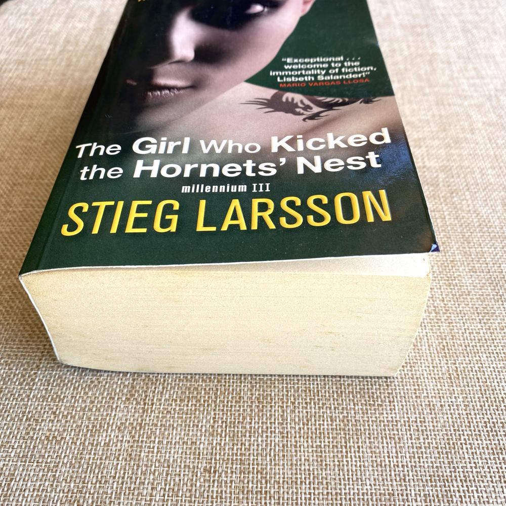 The Girl Who Kicked the Hornets' Nest, Stieg Larsson