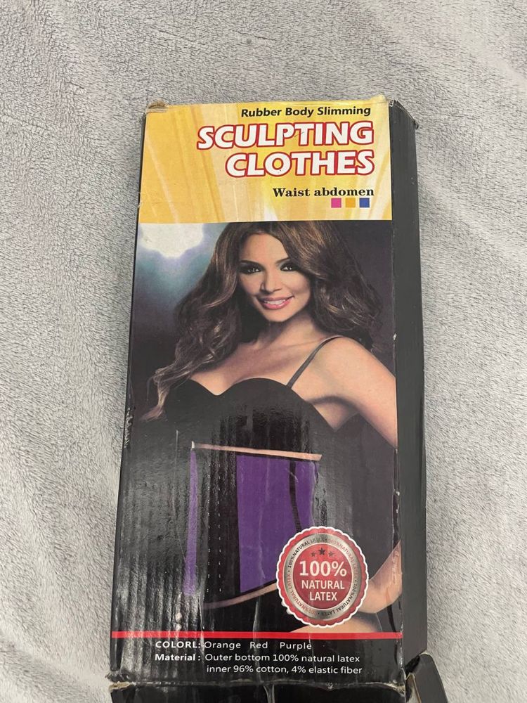 Корсет для корекції фігури однотонний SCULPTING CLOTHES Rubber Body