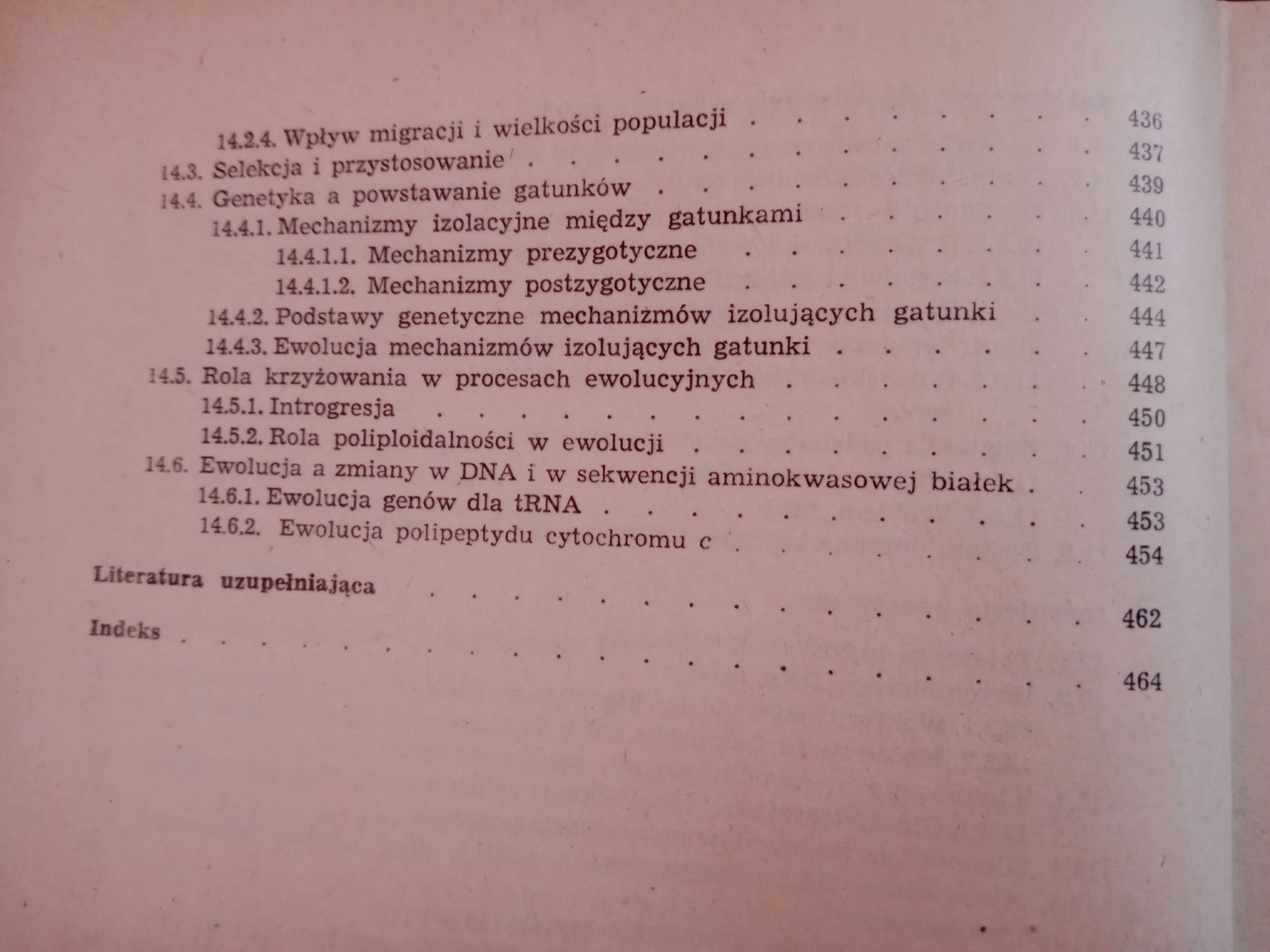 Genetyka ogólna i molekularna. Wacław Gajewski. PWN